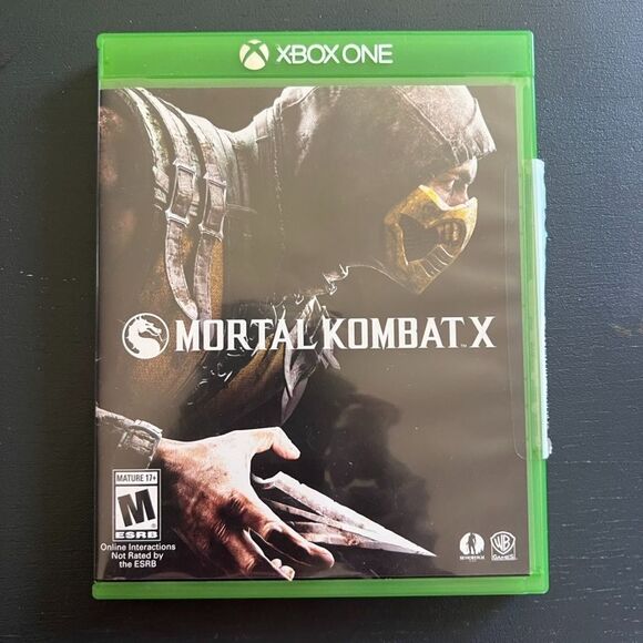 Mortal Kombat X - Microsoft Xbox One VIDEO GAME Case & Disc - Picture 1 of 3
